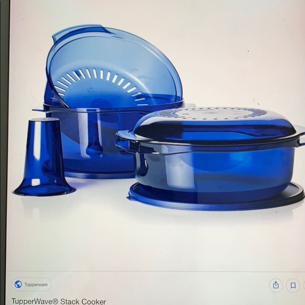 Tupperware 7 Piece Microwave Stack Cooker Set